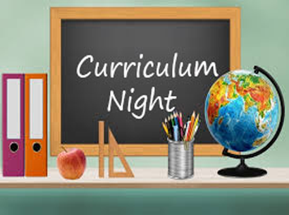  curriculum night graphic